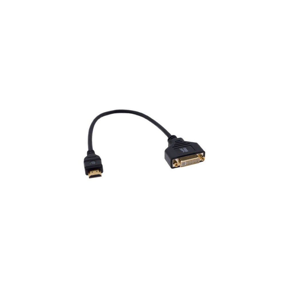 Kramer DVI (Female) to HDMI (Male) Adapter Cable - 1ft.