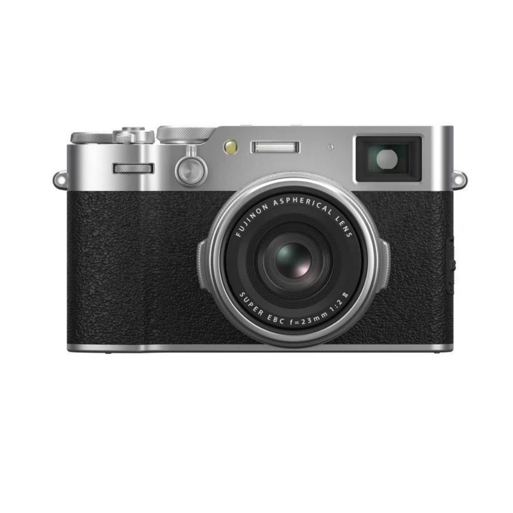 Fujifilm X100VI Mirrorless Digital Camera with 23mm f/2 Fixed Lens (Silver)