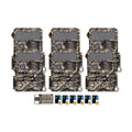 Yellowstone Y2 Cellular Trail Camera Bundle with High-Speed Card Reader, and Accessories (6-Pack)