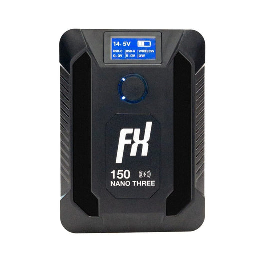 Fxlion Nano Three Wireless 150Wh V-Mount Battery with USB-C and D-Tap Output