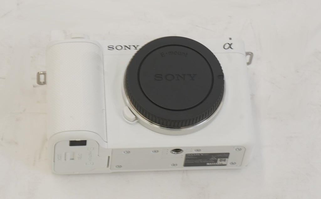 Sony Alpha ZV-E10 II APS-C Mirrorless Content Creators Camera Body (White) (Used)