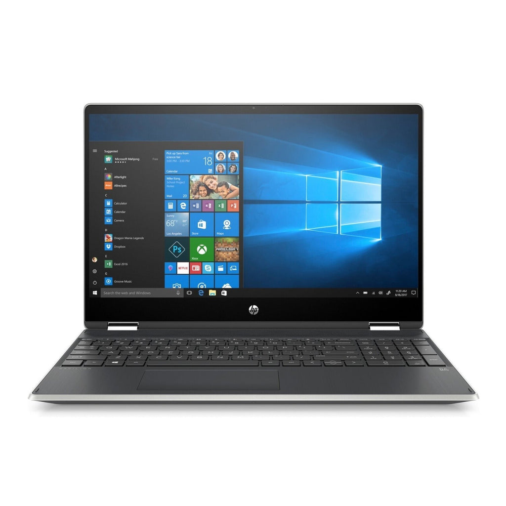 HP x360 Convertible Laptop, 15.6" HD Touch, Intel Core i5-8265U, 8GB RAM, 1TB HDD + 128GB SSD (Certified Refurbished)