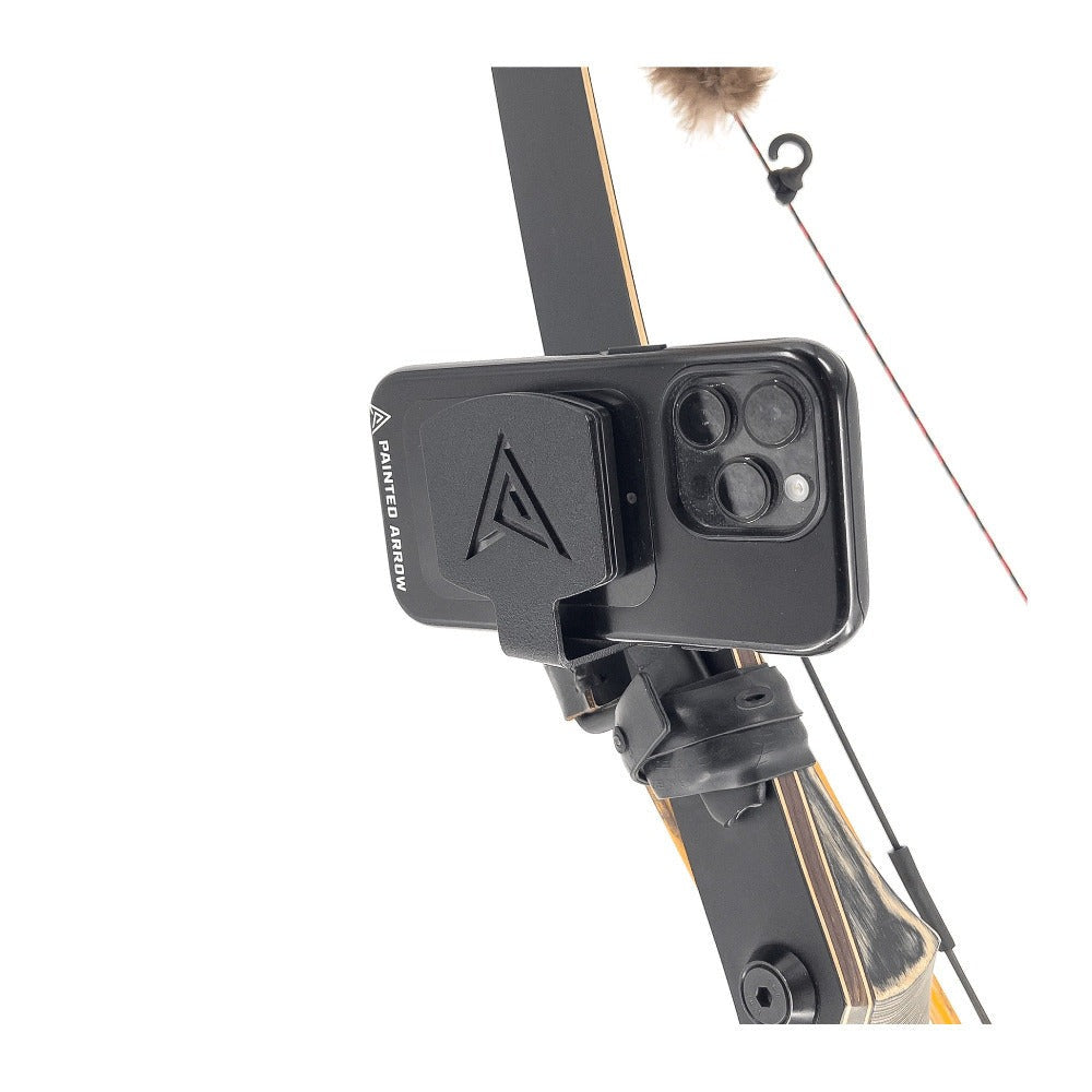 Painted Arrow Trad Pro Magnetic Smartphone Mount for Traditional Bows (Left Hand)