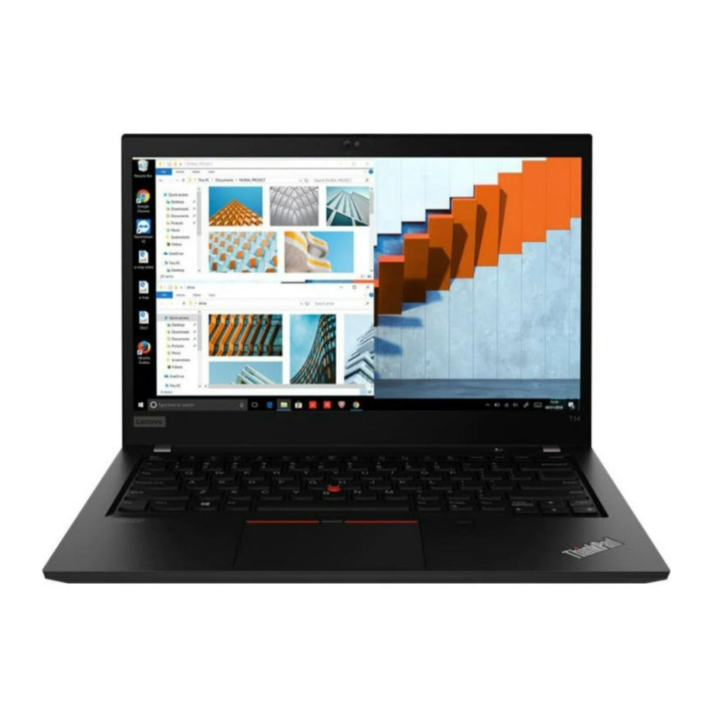 Lenovo ThinkPad T14 Gen 1 14" Laptop, Intel Core i7-10610U, 16GB RAM, 256GB SSD, Windows 11 Pro (Certified Refurbished)