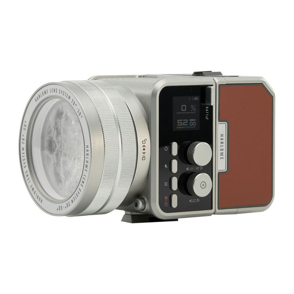 Harlowe Mini Max Bi-Color LED Monolight Standard Kit (Brown Faux Leather)