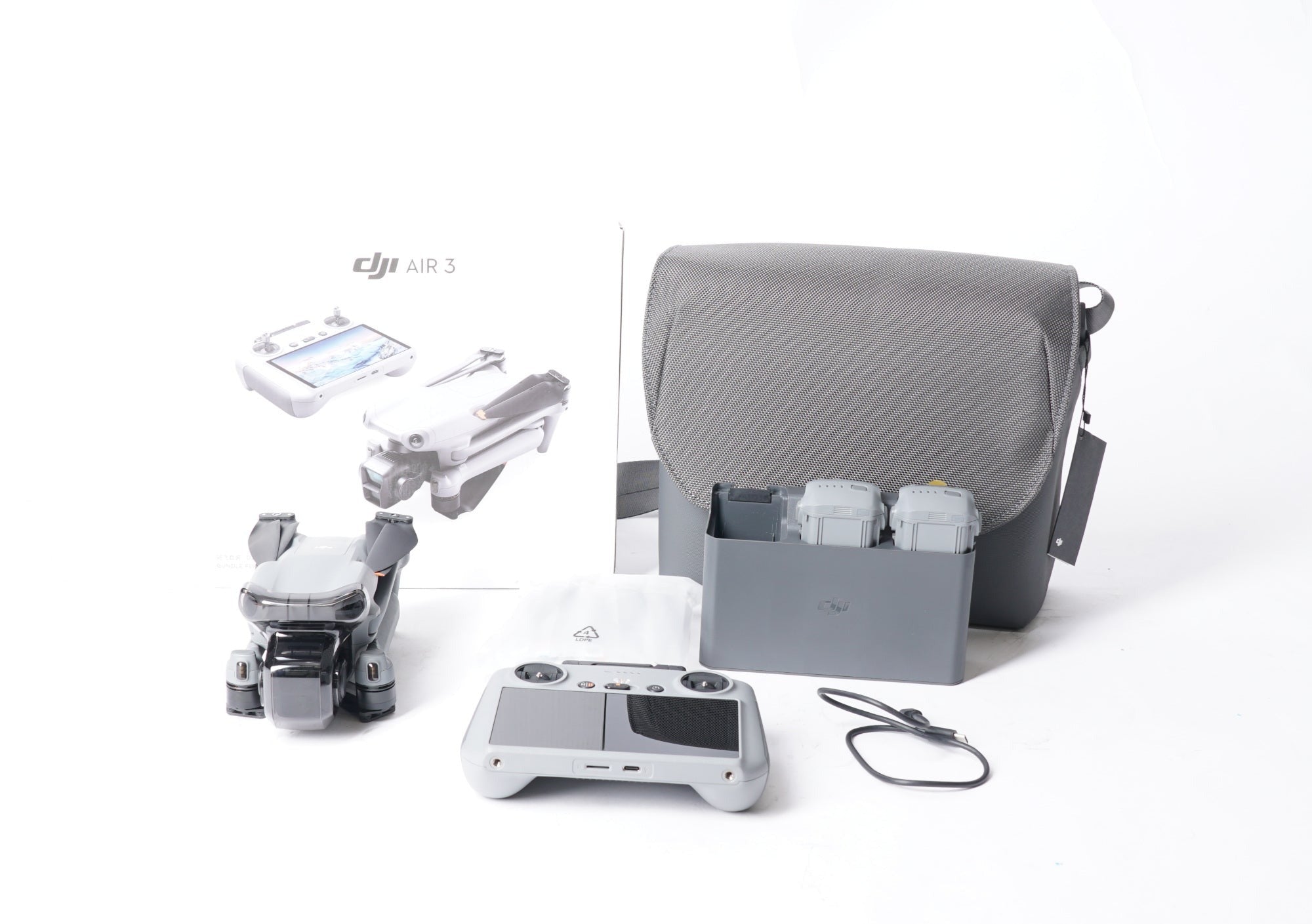 DJI Air 3 Drone Fly More Combo with RC 2 (Used)
