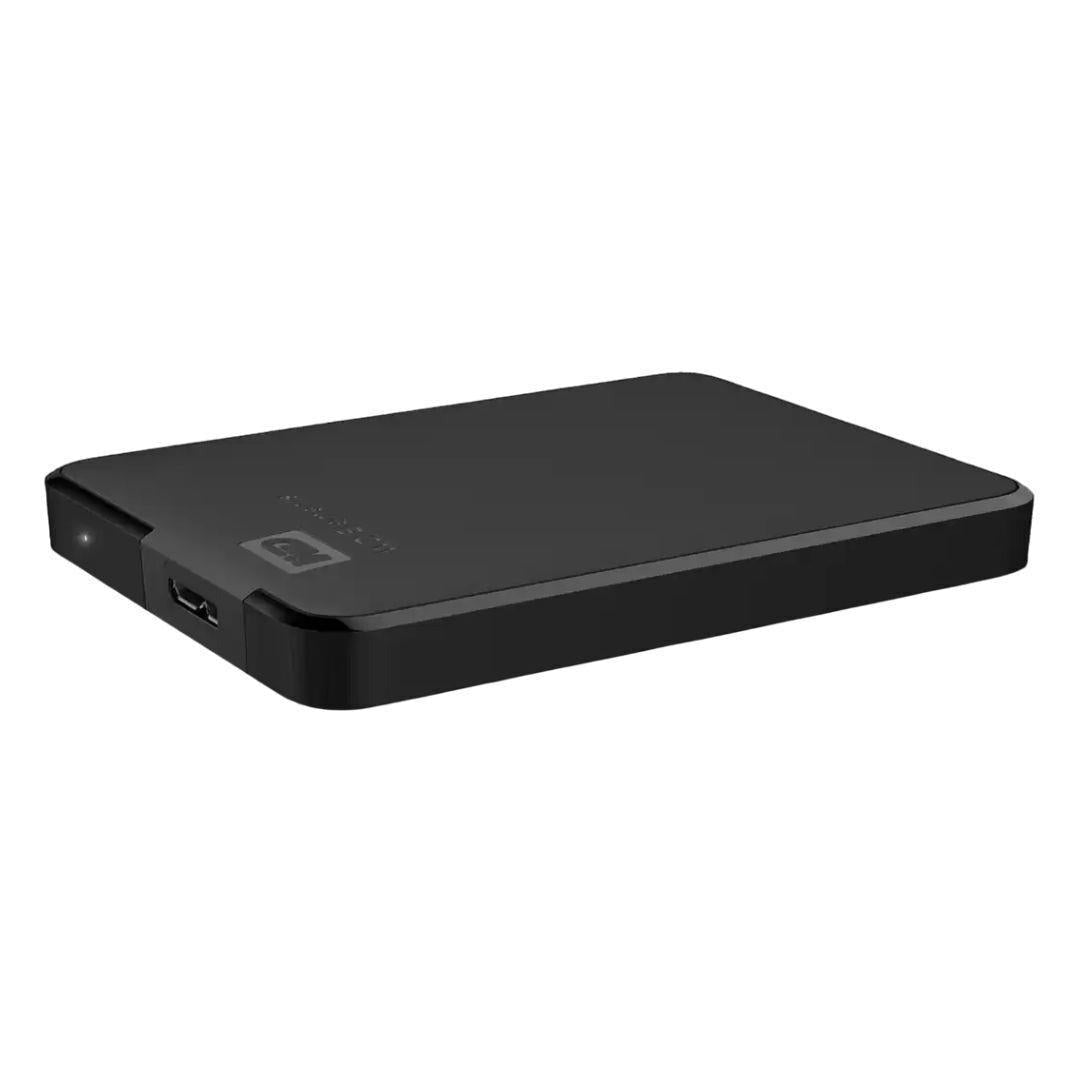 Western Digital Elements Portable External Hard Drive for Fast Data Transfer (1TB, Black)