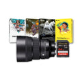 Sigma 85mm f/1.4 DG DN Art High-speed AF Lens (Sony E) Bundle
