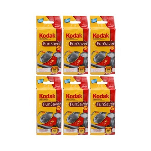 Kodak Fun Saver Single Use Camera (6-Pack)
