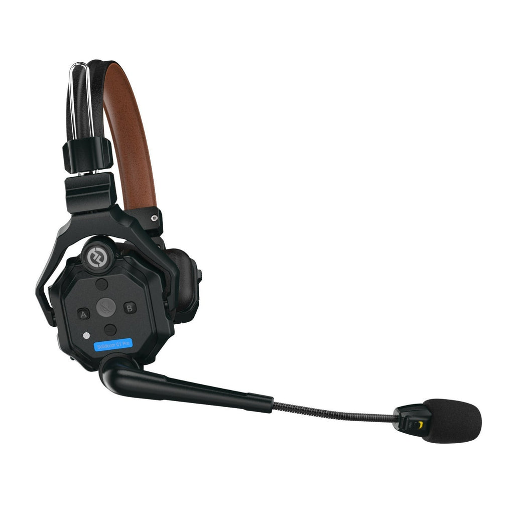 Hollyland Solidcom C1 Pro-3S 1100-Feet Full-Duplex ENC Wireless Intercom System with 3 Headsets