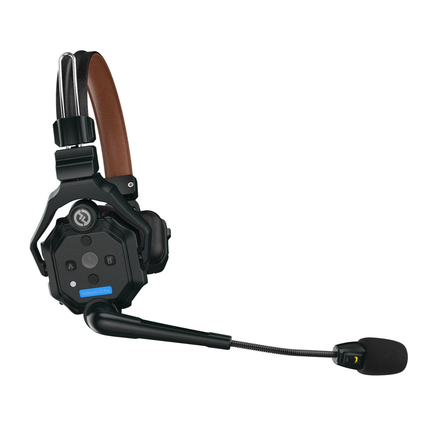 Hollyland Solidcom C1 Pro-3S 1100-Feet Full-Duplex ENC Wireless Intercom System with 3 Headsets