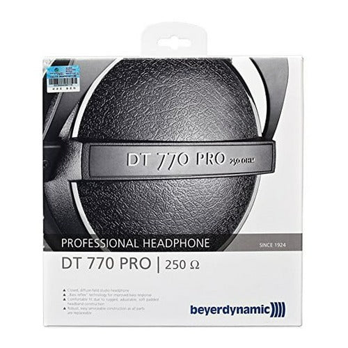 Beyerdynamic DT 770 PRO Headphones (250 Ohm)