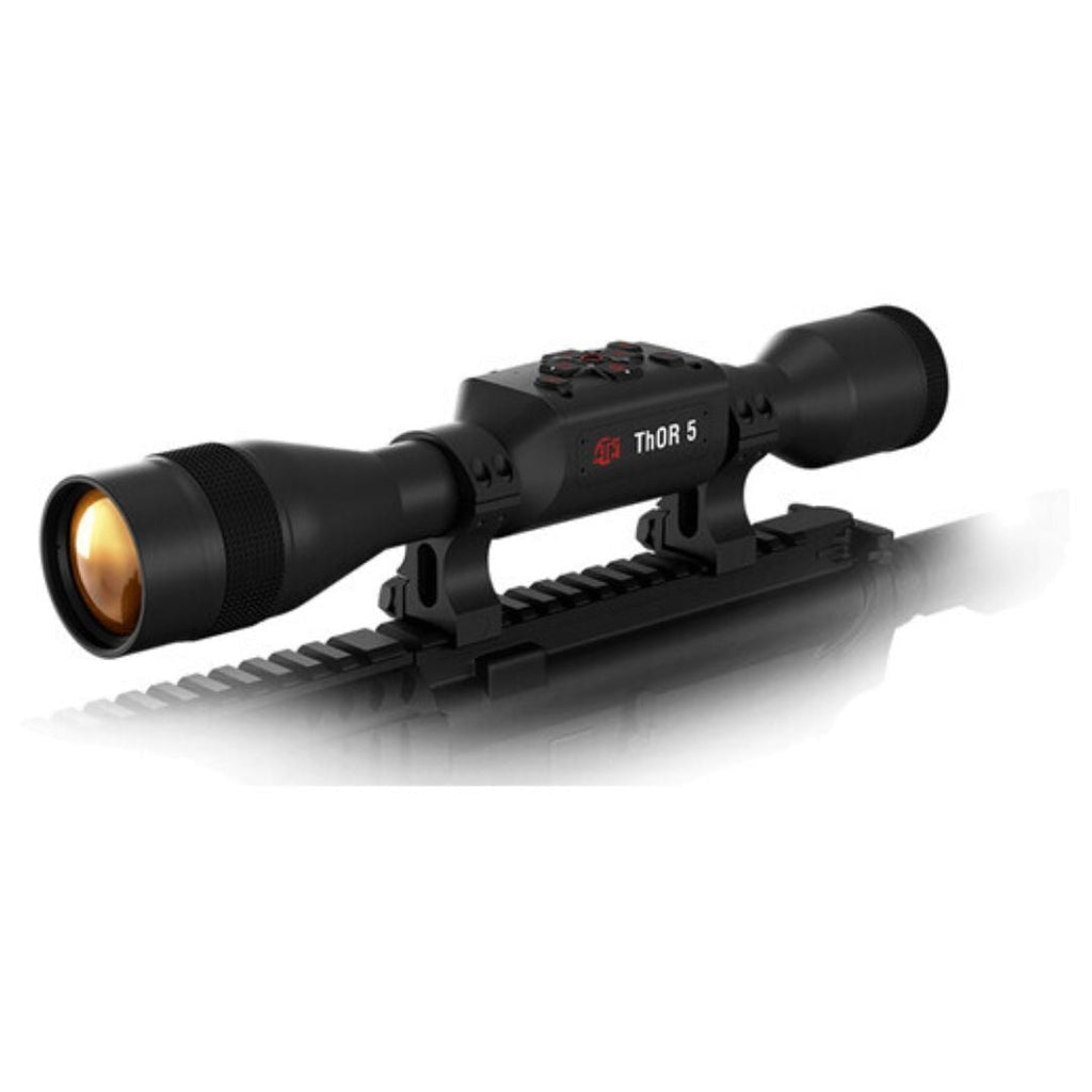 ATN Thor 5 320 4-16x Smart HD Thermal Rifle Scope with SharpIR AI Tech and Gen V Quad Core (Black)