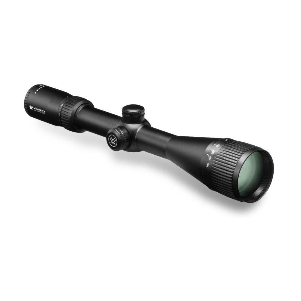 Vortex Crossfire II 6-24x50 AO Riflescope (Dead-Hold BDC MOA Reticle) with Cap and Bubble Level