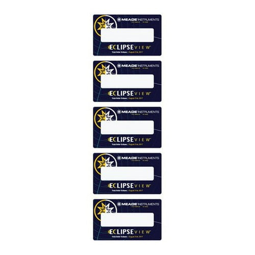 Meade EclipseView Viewing Cards (5-Pack)