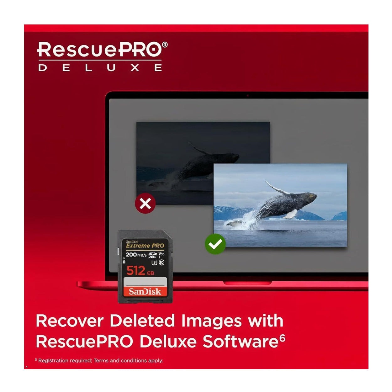 SanDisk 512GB Extreme PRO UHS-I U3 V30 SDXC Memory Card