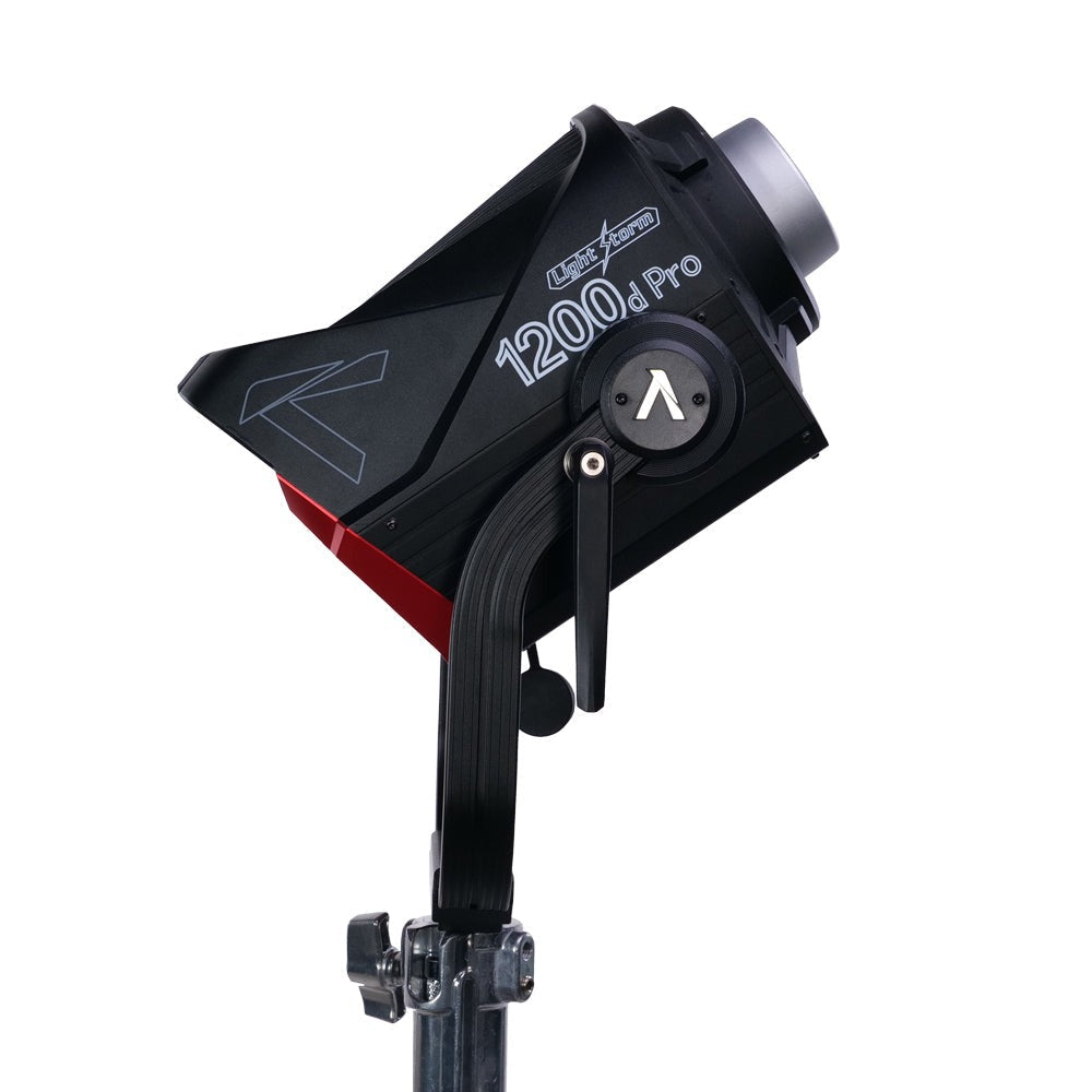 Aputure LS 1200d Pro LED Light Kit Full Studio Bundle with C-Stand, F10 Fresnel, Light Dome Mini III