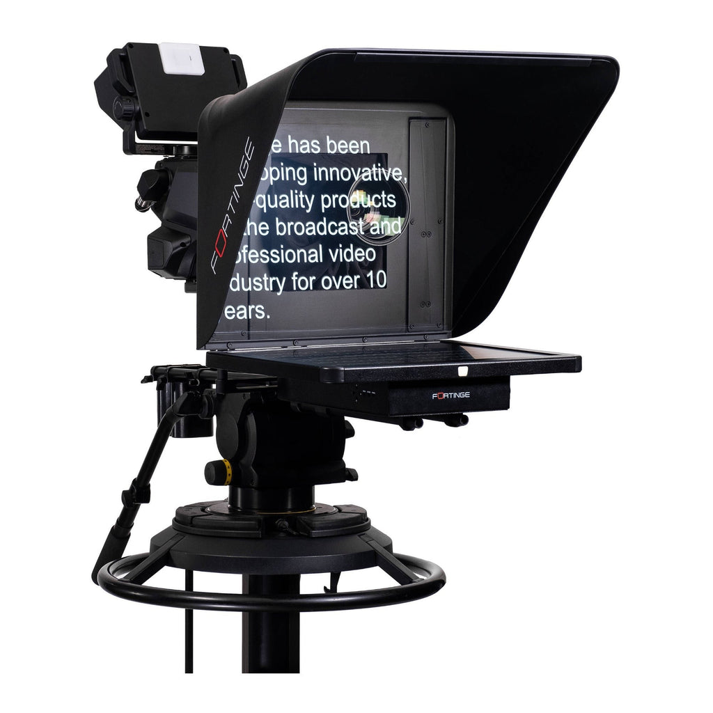 Fortinge 17 Inch Studio Prompter Set with HDMI BNC VGA and SDI (High Brightness)