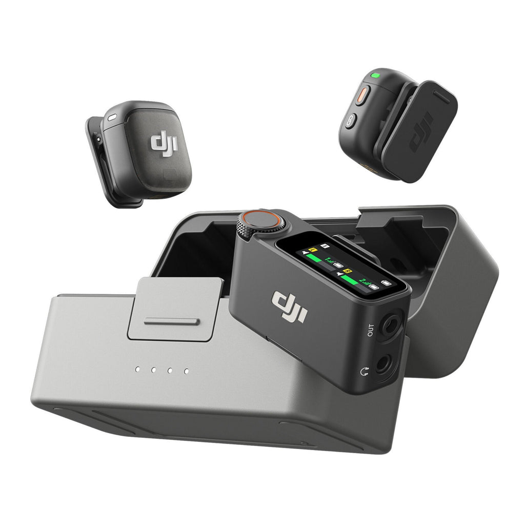 DJI Mic 3 2-Person Compact Wireless Microphone Recorder - Camera and Smartphone