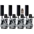 Spartan GoLive2 4G/LTE Trail Camera (4 Pack) with 32GB Memory Card & Card Reader
