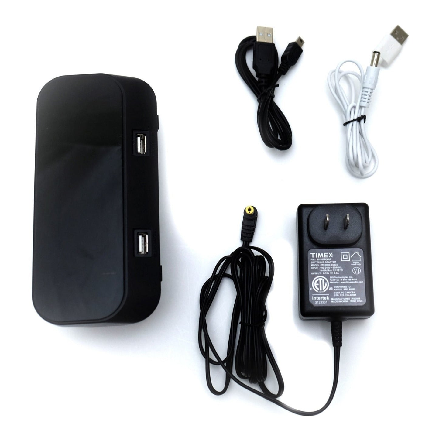 Mini Gadgets Bush Baby Fully Functional Alarm Clock with Wi-Fi Hidden Camera