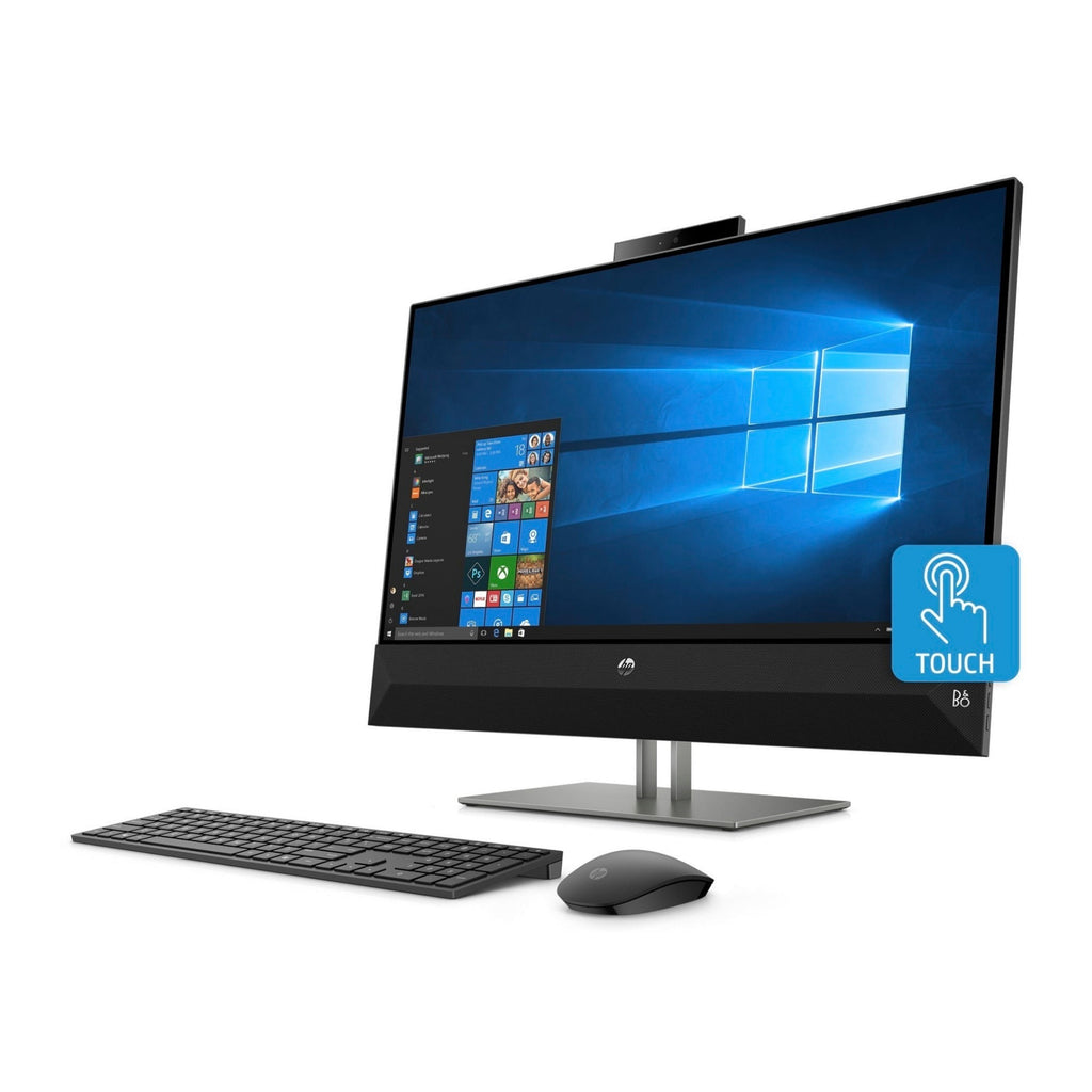 HP Pavilion 27" QHD Touch All-in-One PC, Intel Core i7-8700T, 16GB RAM, 2TB HDD + 256GB SSD, NVIDIA 4GB (Certified Refurbished)