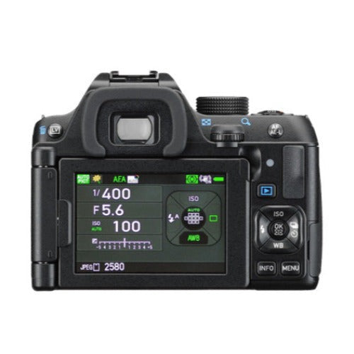 Pentax K-70 DSLR Camera (Body Only, Silver)