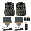 Browning Trail Camera Strike Force FHDR 40MP (2-Pack) with Accessories Bundle