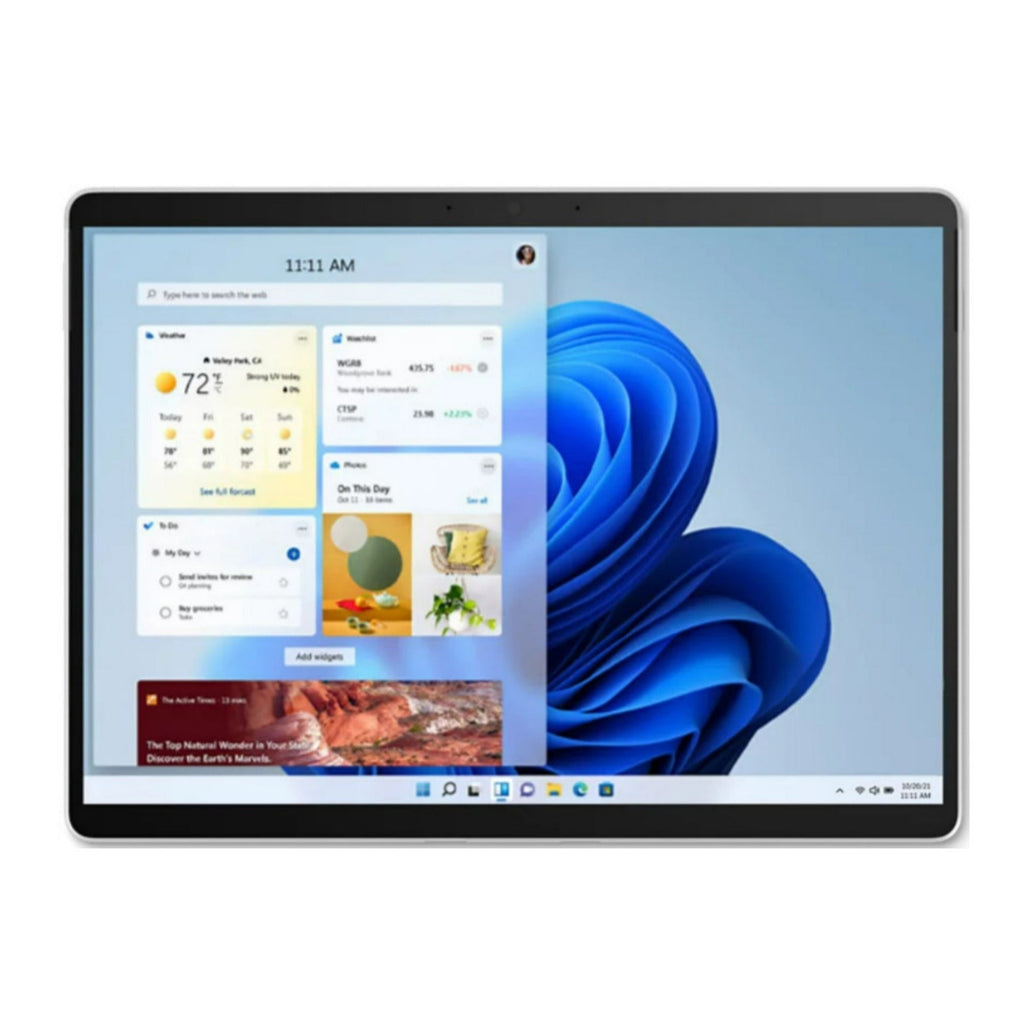 Microsoft Surface Pro X 13" Tablet, SQ2 Processor, 16GB RAM, 256GB SSD, Windows 10 Pro (Certified Refurbished)