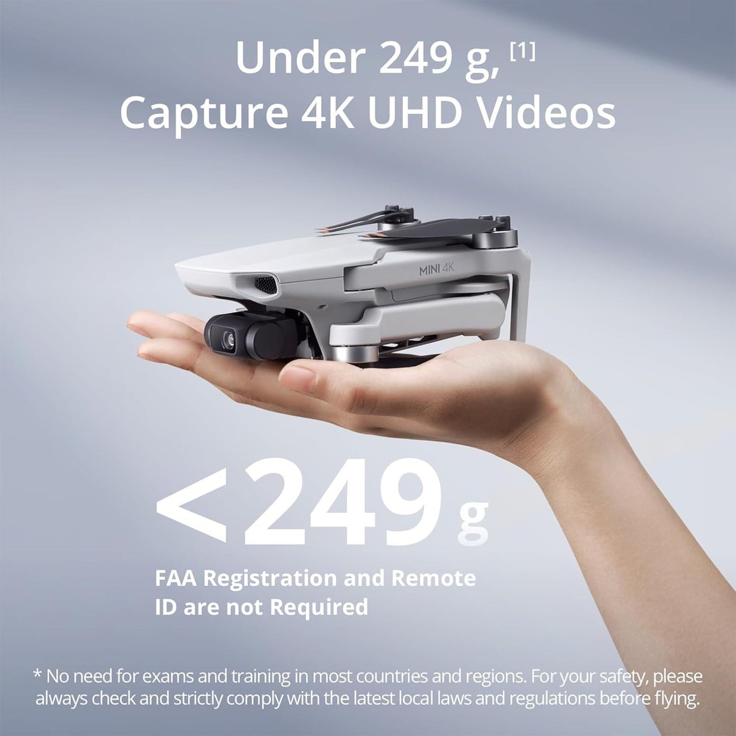 DJI Mini 4K Fly More Combo with128GB MicroSDXC Memory Card Bundle