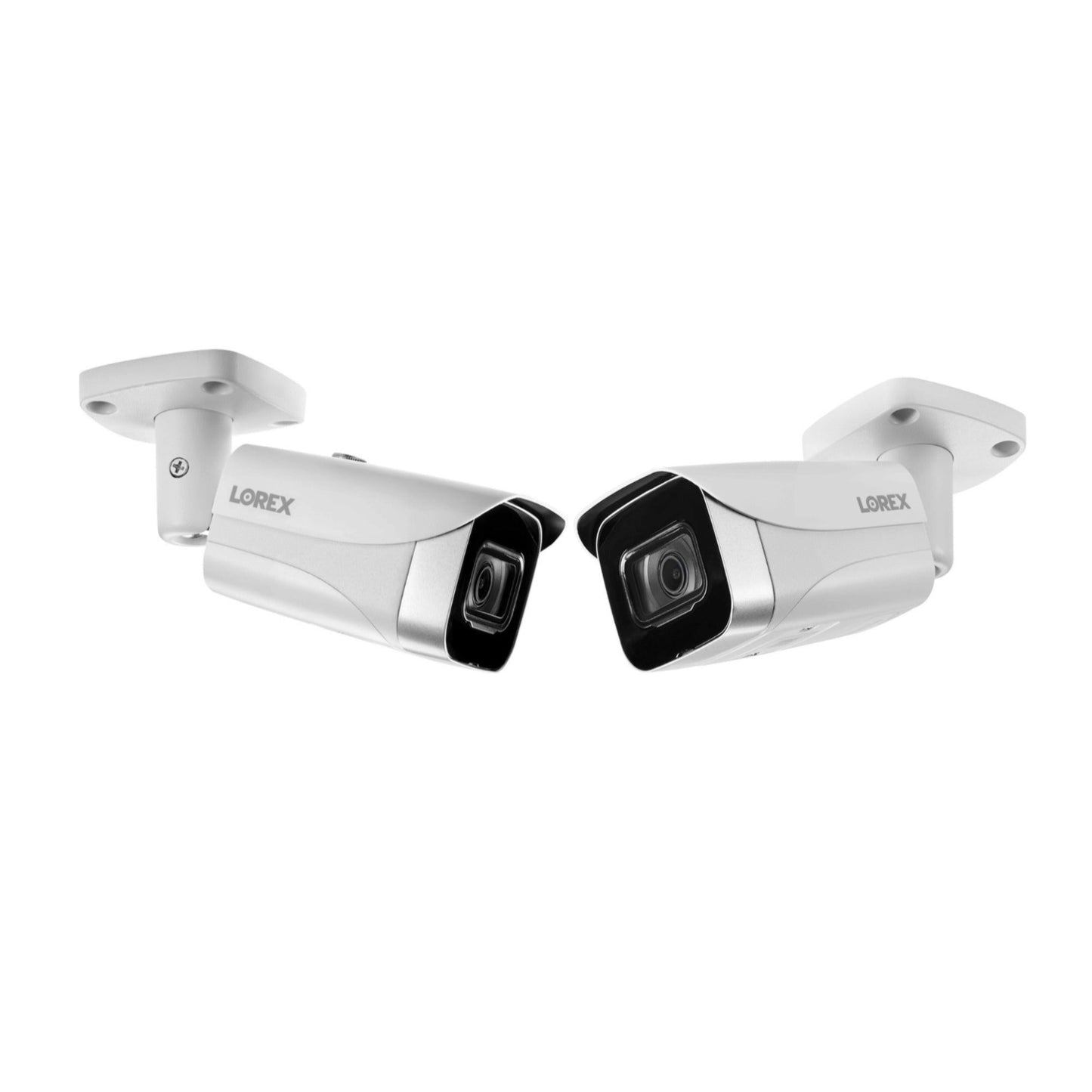 Lorex 4K Ultra HD IP Security Camera (2-pack, White) Bundle