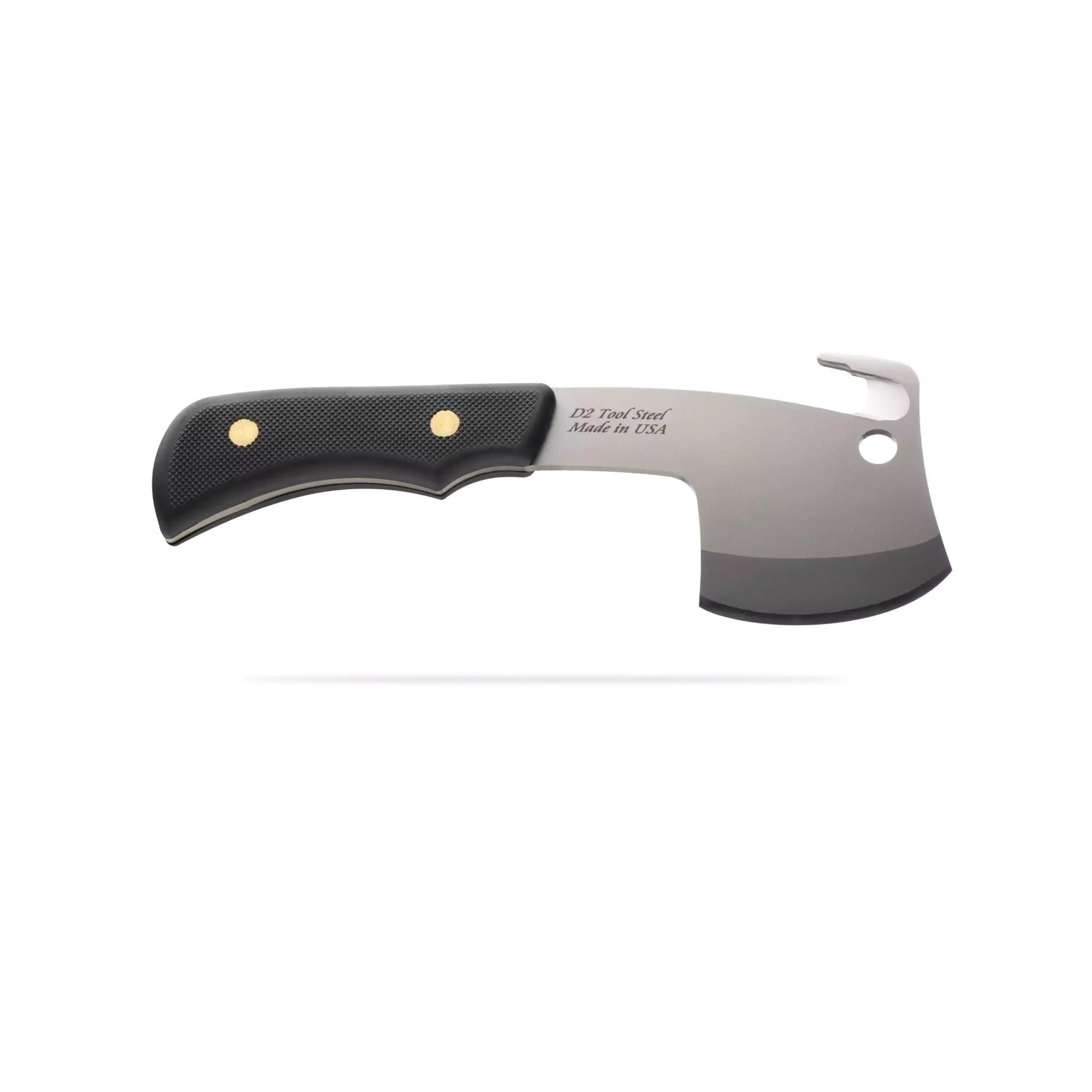 Knives of Alaska Bobcat Mini Hatchet 2.5-Inch D2 Steel Blade with Leather Sheath