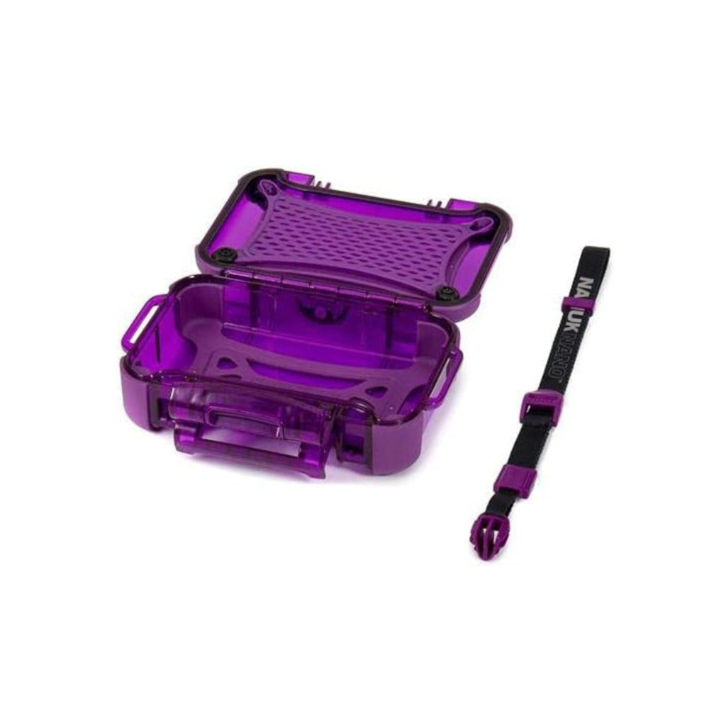 NANUK 320 Nano Series Medium Waterproof Polycarbonate Hard Case (Purple)