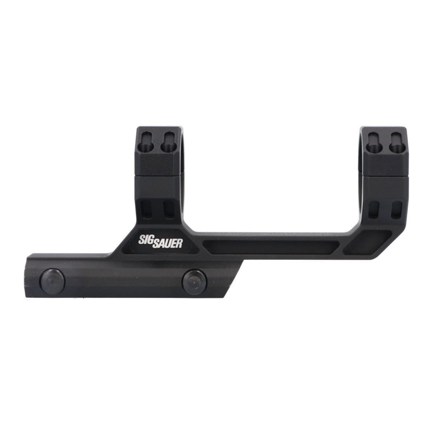 Sig Sauer Alpha MSR 30mm Scope Mount - 7075-T6, Epoxy Powder-Coated (Black)