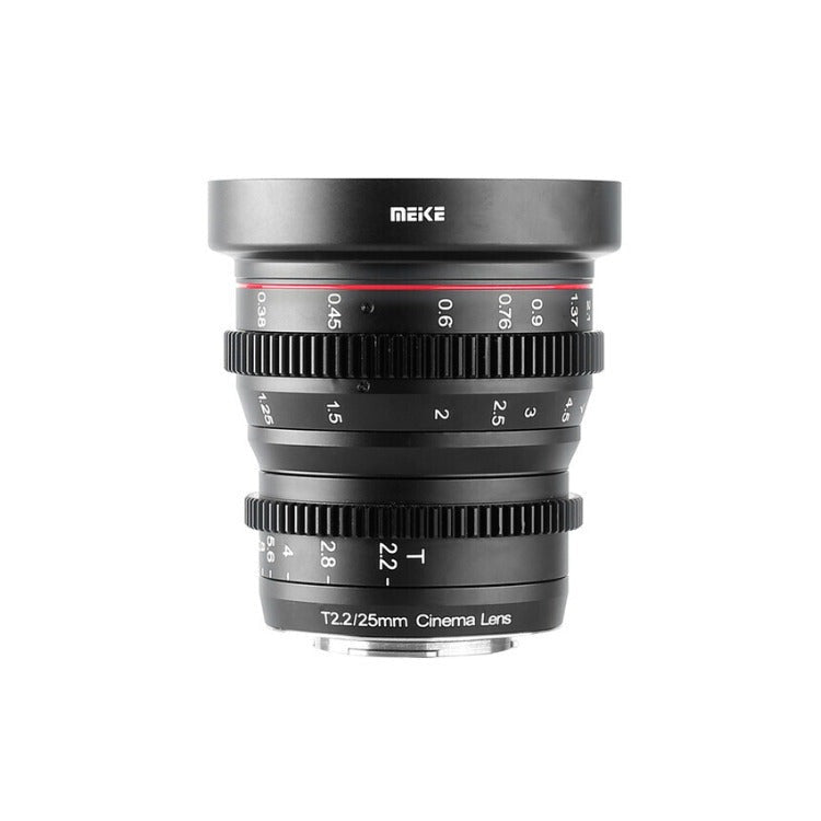 Meike 25mm T2.2 Manual Focus Cinema Lens with Multilayer Coating (MFT Mount)