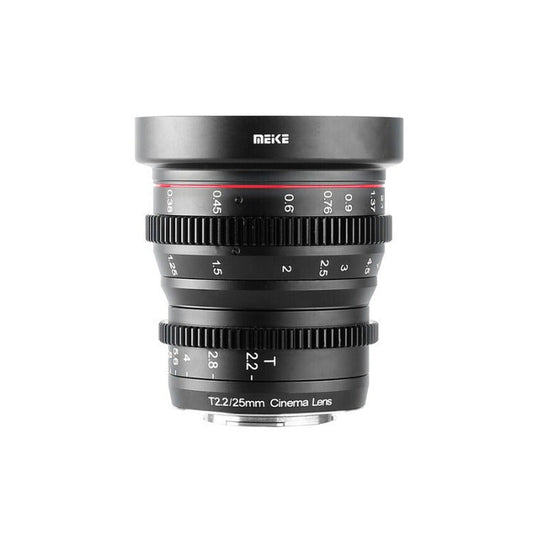Meike 25mm T2.2 Manual Focus Cinema Lens with Multilayer Coating (MFT Mount)