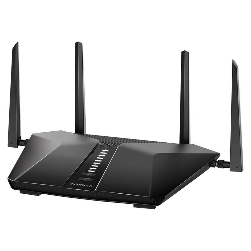 NETGEAR Nighthawk AX2400 Wi-Fi 6 Router, 5-Stream Dual-Band, NETGEAR Armor (Black) (Certified Refurbished)