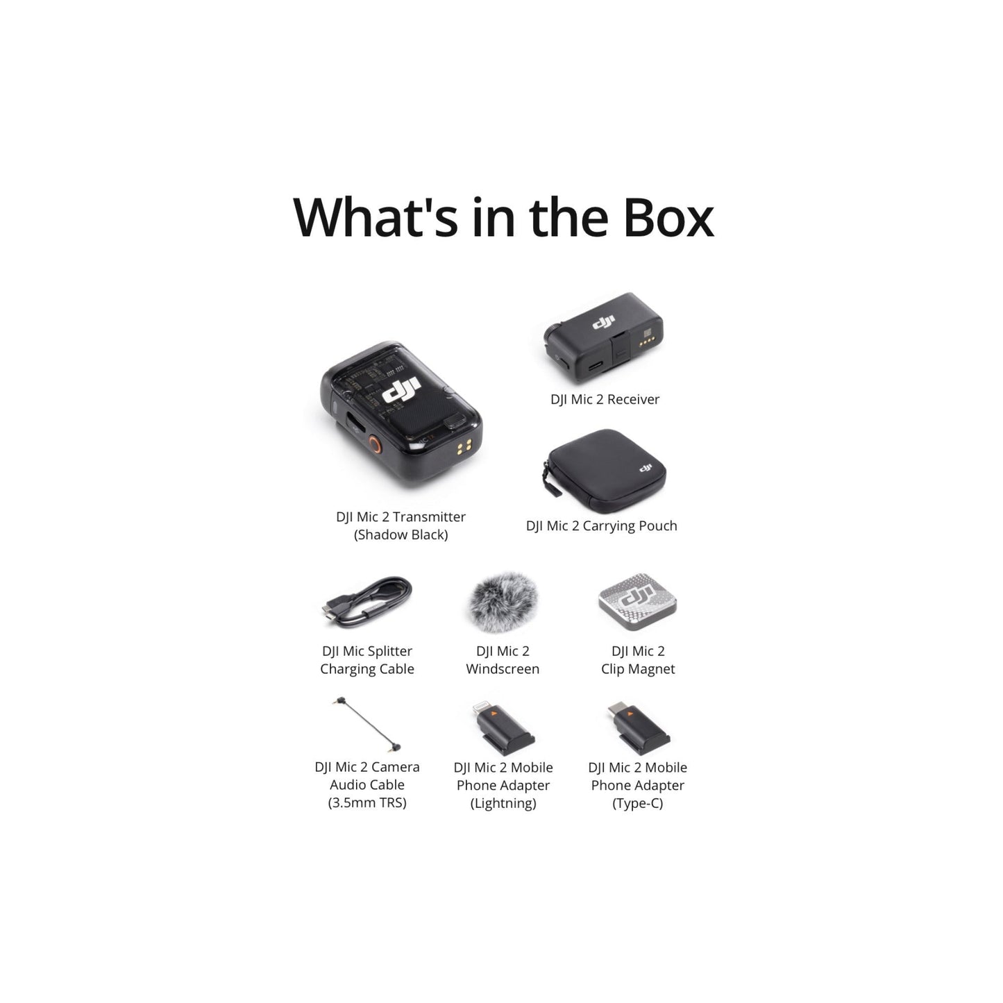 DJI Mic 2 DJI Mic 2 (1 TX + 1 RX)