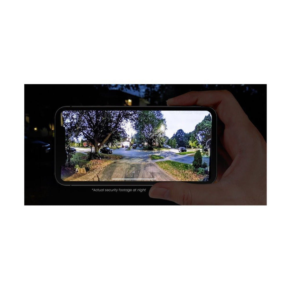 Lorex 4K Dual-Lens Wi-Fi Security Camera with Smart Security Lighting