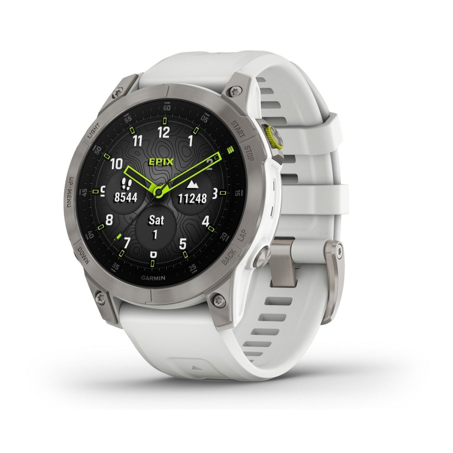 Garmin Epix Gen 2 Smartwatch (Sapphire White Titanium)
