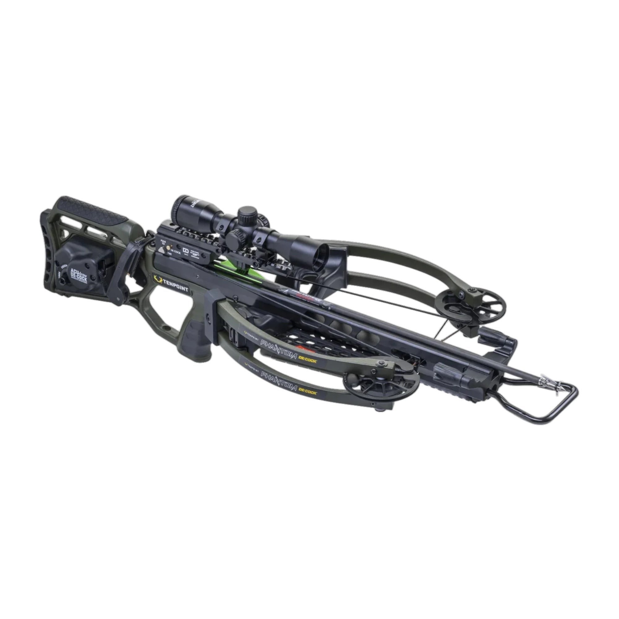 TenPoint Phantom Decock Vektra 400 FPS Reverse-Draw Crossbow Bundle with Accessories