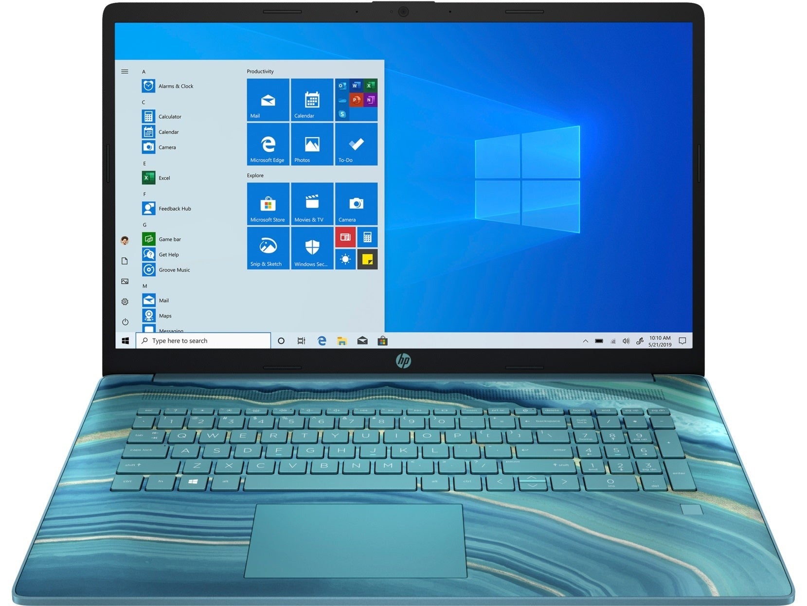 HP 17-CA 17.3" HD+ Touchscreen Laptop, Intel Pentium Gold, 8GB RAM, 512GB SSD, Windows 11, Microsoft Office 365 (1-Year) (Certified Refurbished)