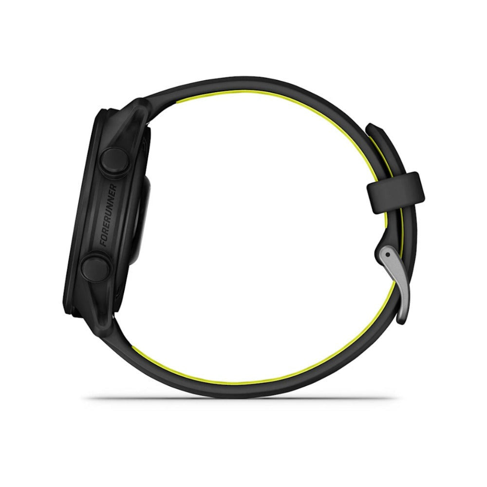 Garmin Forerunner 170 GPS Running Smartwatch with AMOLED Display (Black/Yellow)