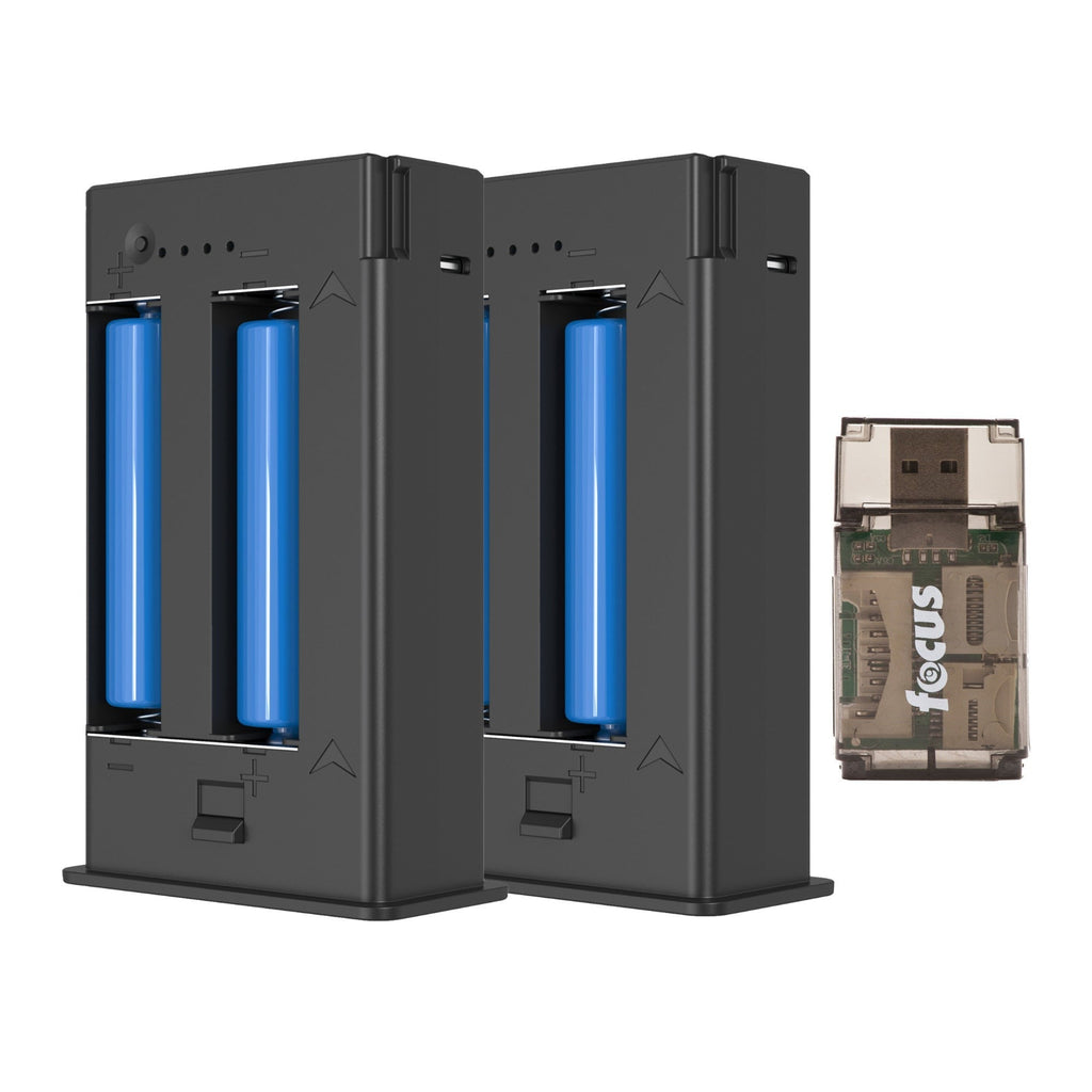 Yellowstone Y2 Power Charging Accessory (2 Pack) Bundle with Card Reader