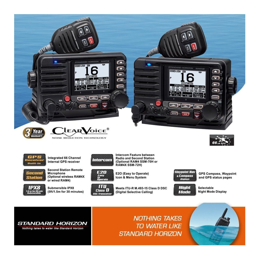 Standard Horizon GX6000 Commercial Grade Fixed Mount VHF with NMEA2000