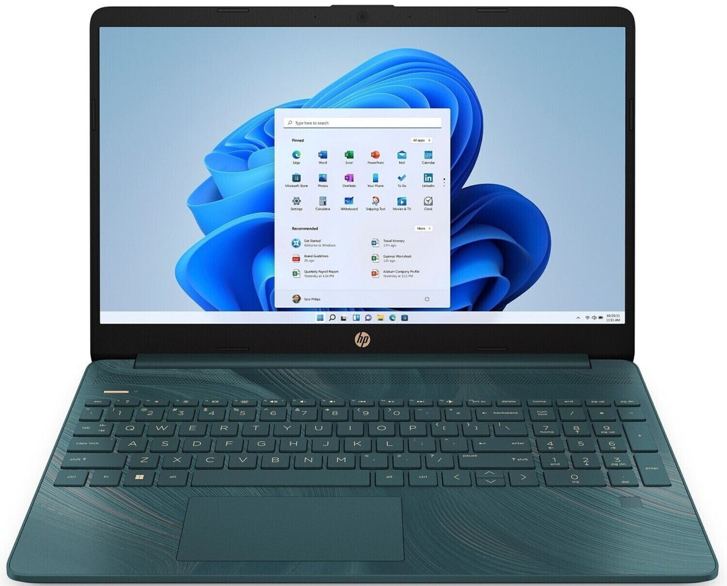 HP 15DY5008 15.6" Touchscreen Laptop, Intel Core i5-1235U, 12GB RAM, 512GB SSD, Microsoft Office 365 (Certified Refurbished)