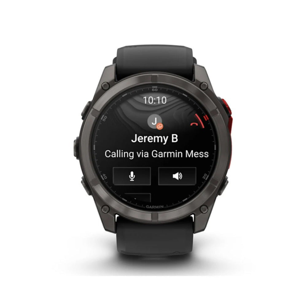 Garmin Fenix 8 Pro 51mm Sapphire MicroLED GPS Smartwatch (Carbon Gray DLC)