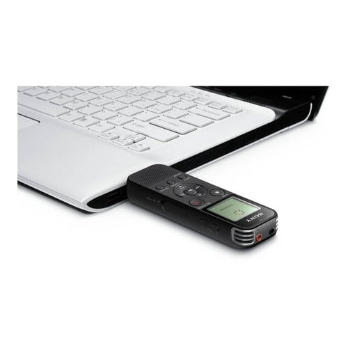 Sony ICDBX140 4GB MP3 Digital Voice Recorder w/ Hardshell Case and 32GB SD Card