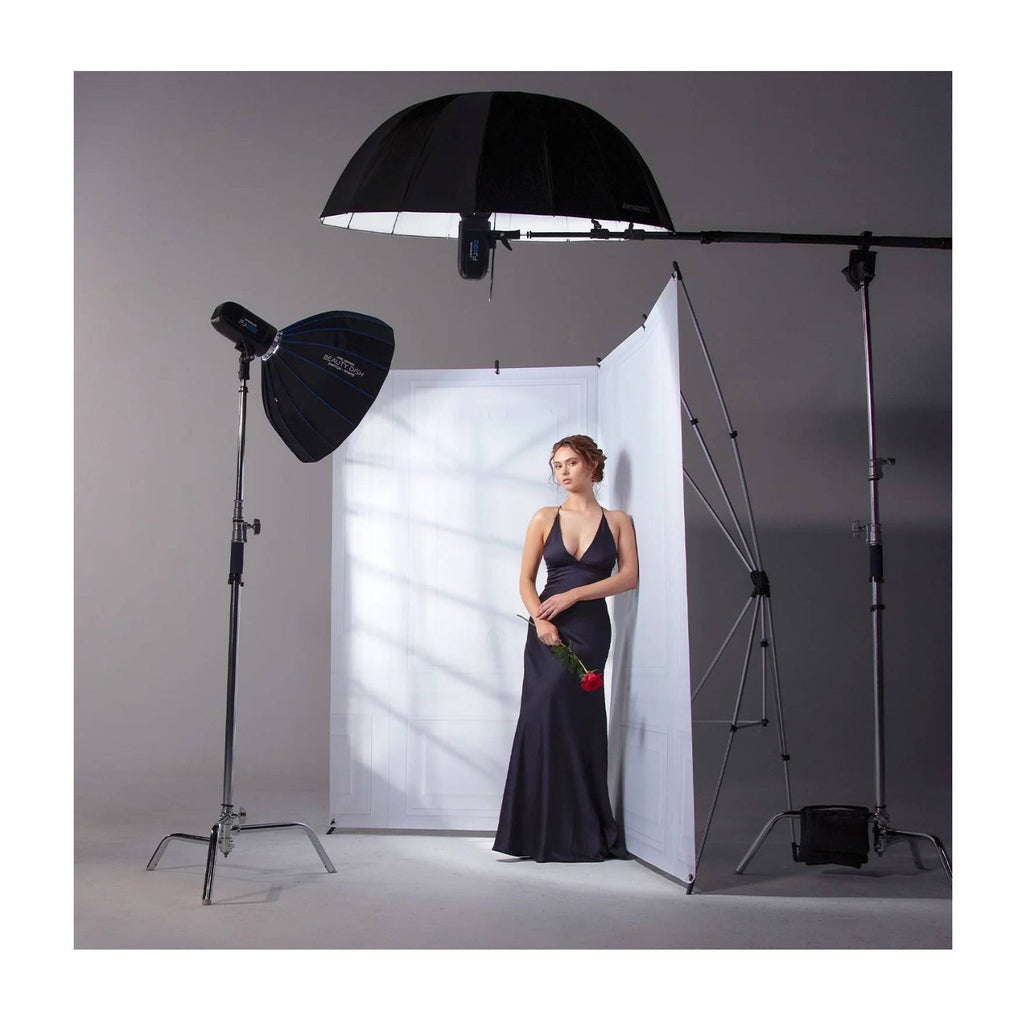 Westcott 53-Inch Deep White Bounce Umbrella for Studio & Portrait Lighting