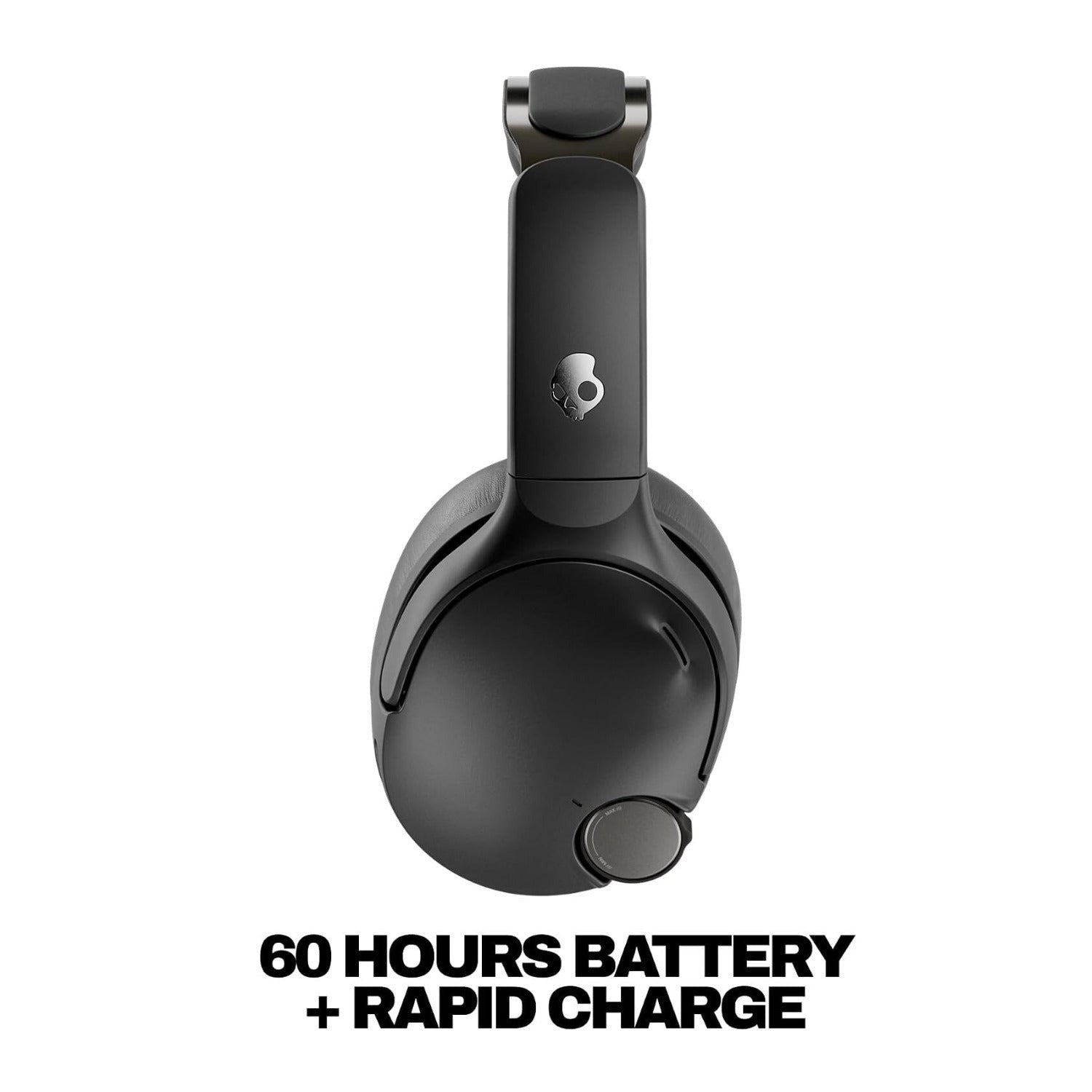 Skullcandy Crusher 1080 ANC Wireless Bluetooth Over-Ear Headphones (True Black)